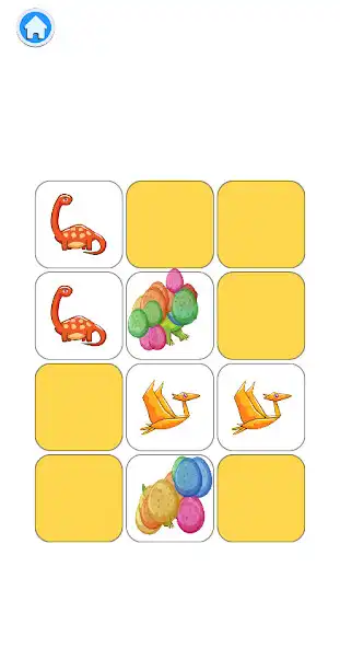 Play Dinos Memory Game as an online game Dinos Memory Game with UptoPlay