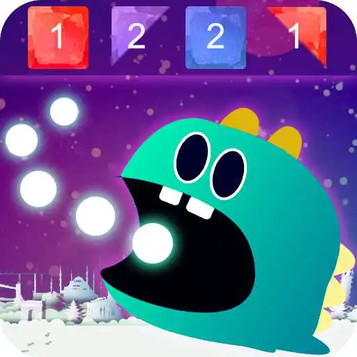 Play Dino Snow Balls: Bricks Breaker APK