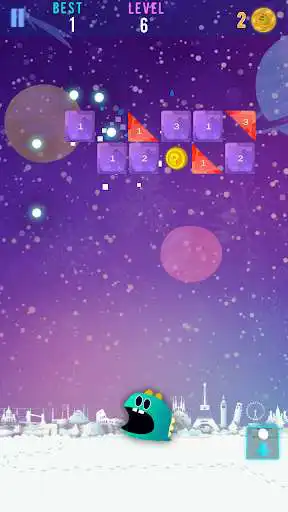 Play Dino Snow Balls: Bricks Breaker  and enjoy Dino Snow Balls: Bricks Breaker with UptoPlay