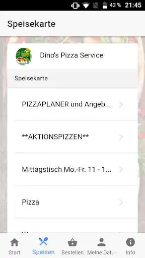 Play Dino´s Pizza Service as an online game Dino´s Pizza Service with UptoPlay