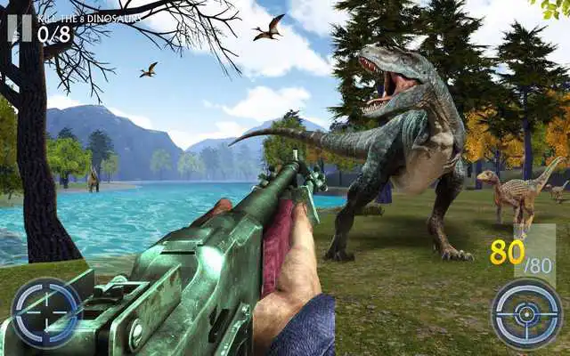 Play Dino Survival Arena Safari Shooter