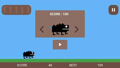 Play Dino Tap as an online game Dino Tap with UptoPlay