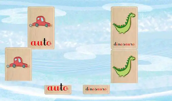 Play Dino teaches italian to Kids.