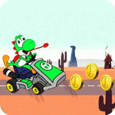 Play Dino Turtle Runner Kart