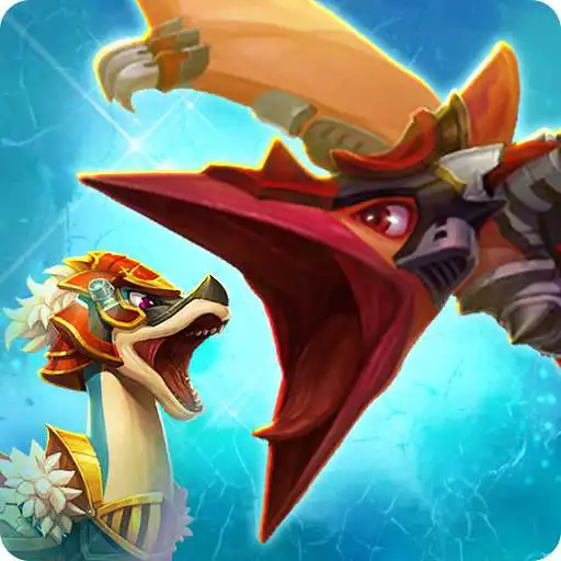Play Dino War Pteranodon VS Brachio APK