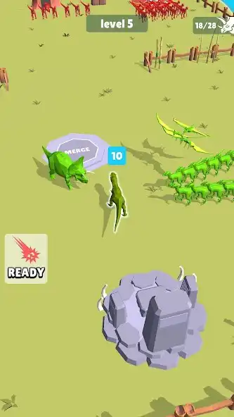Play Dino Wars  and enjoy Dino Wars with UptoPlay