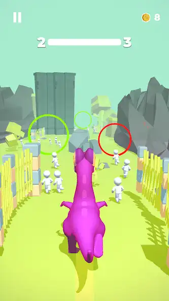 Play Dino Yeet as an online game Dino Yeet with UptoPlay