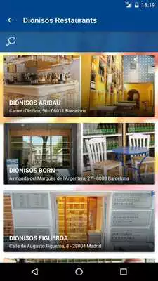 Play Dionisos Restaurants