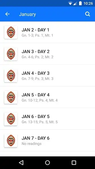 Play DIOPA Bible in a Year as an online game DIOPA Bible in a Year with UptoPlay