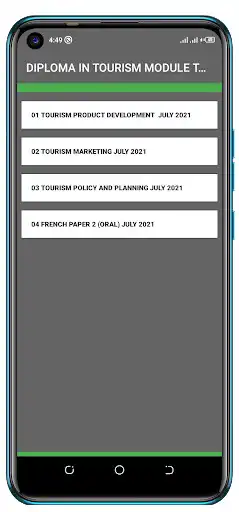 Play Diploma In Tourism MD 3 Papers  and enjoy Diploma In Tourism MD 3 Papers with UptoPlay