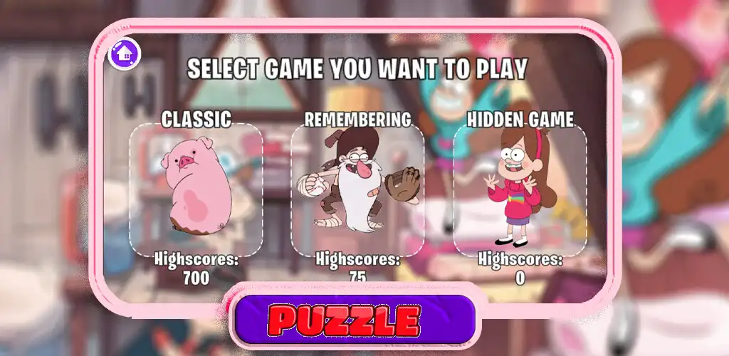 Play Dipper and Mabel Puzzle Game as an online game Dipper and Mabel Puzzle Game with UptoPlay