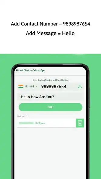 Play DirectChat - No Saving Number  and enjoy DirectChat - No Saving Number with UptoPlay
