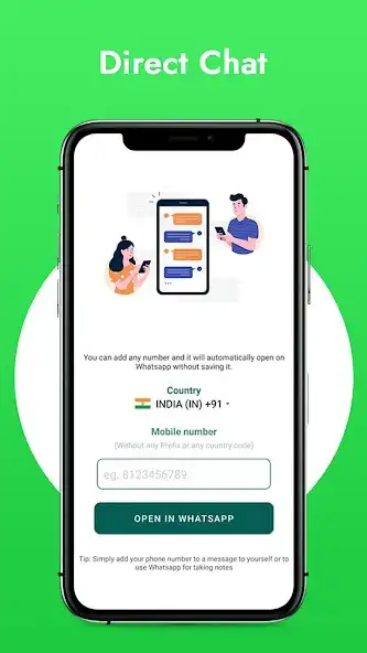 Play Direct Chat One Click as an online game Direct Chat One Click with UptoPlay