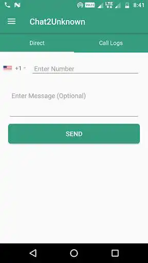 Play Direct chat (simple message sender) as an online game Direct chat (simple message sender) with UptoPlay