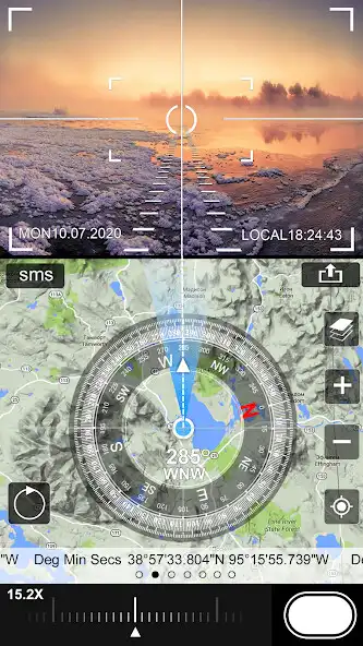 Play Direction Compass Camera as an online game Direction Compass Camera with UptoPlay