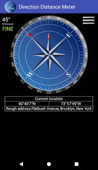 Play Direction Distance Meter