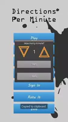 Play Directions Per Minute