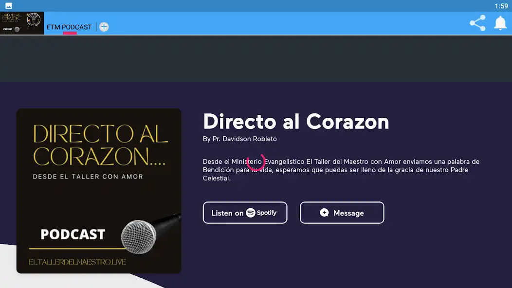Play DIRECTO AL CORAZON PODCAST as an online game DIRECTO AL CORAZON PODCAST with UptoPlay