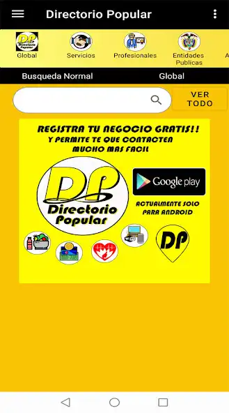 Play Directorio Popular  and enjoy Directorio Popular with UptoPlay