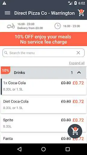 Play Direct Pizza Co- Warrington as an online game Direct Pizza Co- Warrington with UptoPlay