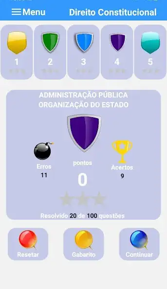 Play Direito Constitucional INSS as an online game Direito Constitucional INSS with UptoPlay