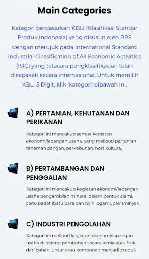 Play Direktori KBLI as an online game Direktori KBLI with UptoPlay