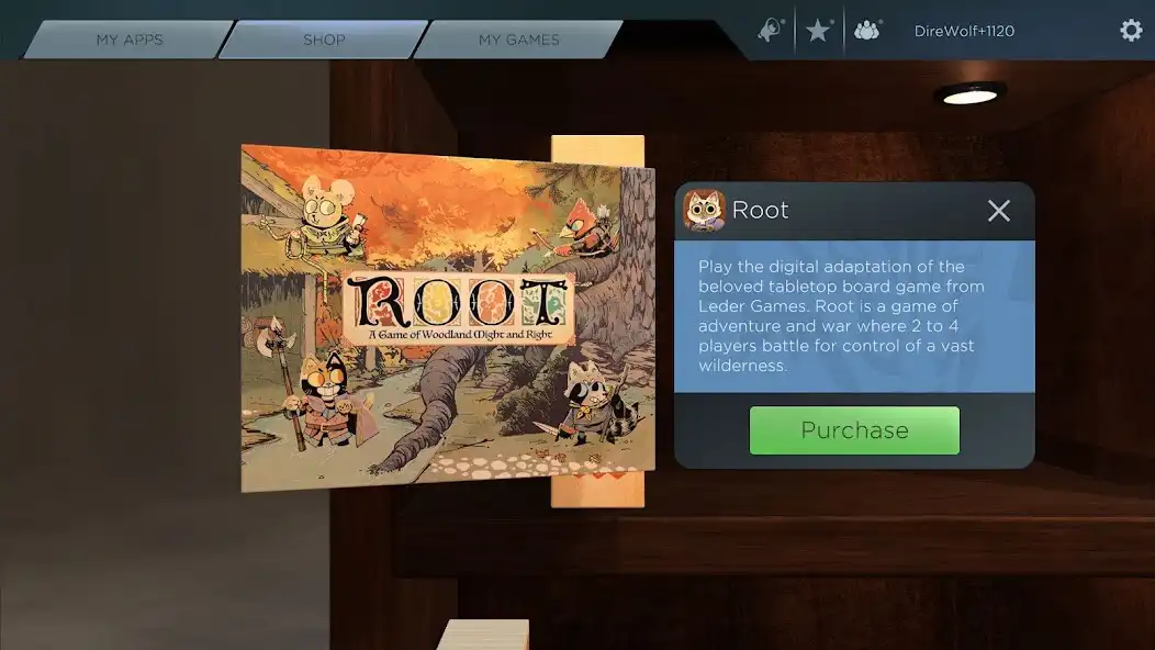 Play Dire Wolf Game Room as an online game Dire Wolf Game Room with UptoPlay