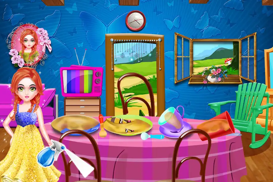 Play Dirty House Kitchen Cleaning  and enjoy Dirty House Kitchen Cleaning with UptoPlay