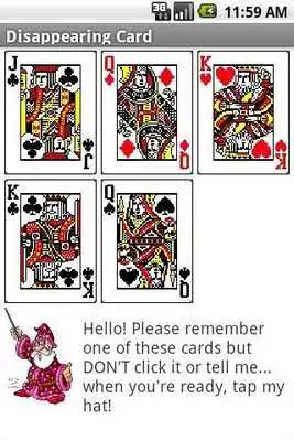 Play Disappearing Card Lite (Magic)