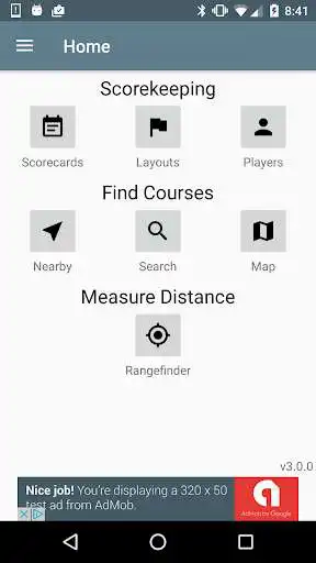 Play DiscBot Disc Golf App