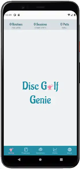 Play Disc Golf Genie  and enjoy Disc Golf Genie with UptoPlay