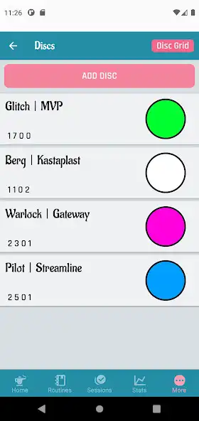 Play Disc Golf Genie as an online game Disc Golf Genie with UptoPlay
