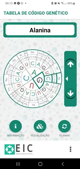 Play Disco de Aminoácidos as an online game Disco de Aminoácidos with UptoPlay