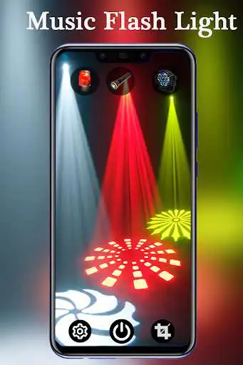 Disco lights flashlight online game with UptoPlay