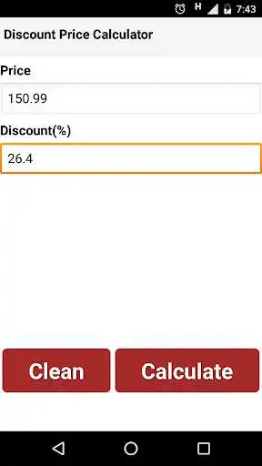 Play Discount Calculator - how to calculate percentage as an online game Discount Calculator - how to calculate percentage with UptoPlay