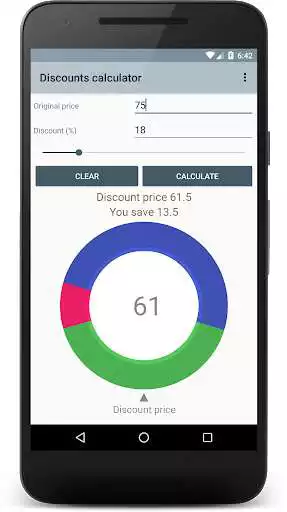 Play Discounts calculator as an online game Discounts calculator with UptoPlay