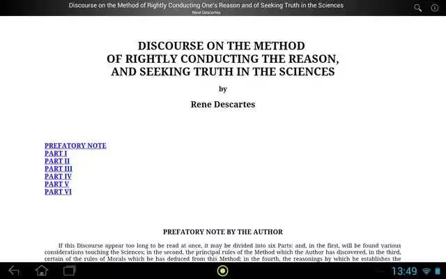 Play Discourse on the Method