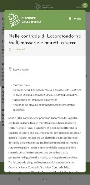 Play Discover Valle DItria  and enjoy Discover Valle DItria with UptoPlay