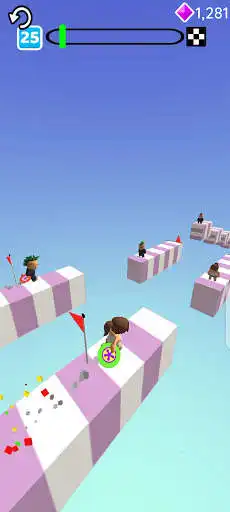 Play Disc Race 3D  and enjoy Disc Race 3D with UptoPlay