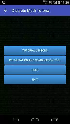 Play Discrete mathematic tutorial