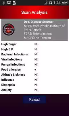 Play Disease Scanner Prank