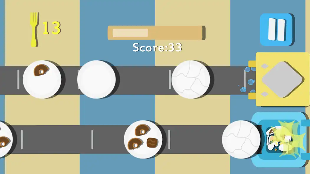 Play Dish Rush as an online game Dish Rush with UptoPlay