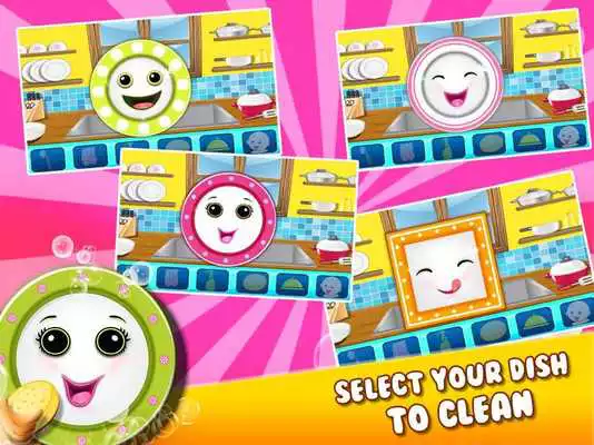 Play Dish Wash Kids Play Dish Wash Kids