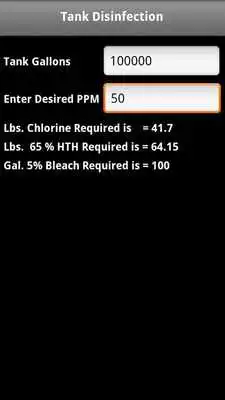 Play Disinfection Calculations