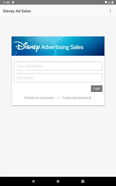 Play Disney Advertising Sales App as an online game Disney Advertising Sales App with UptoPlay