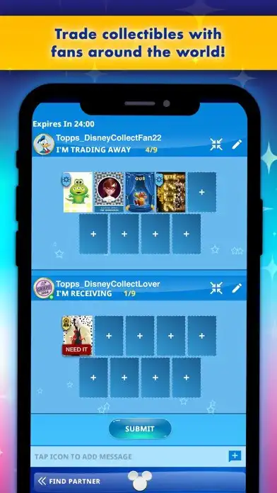Play Disney Collect! by Topps as an online game online Disney Collect! by Topps with UptoPlay Play Disney Collect! by Topps as an online game Disney Collect! by Topps with UptoPlay