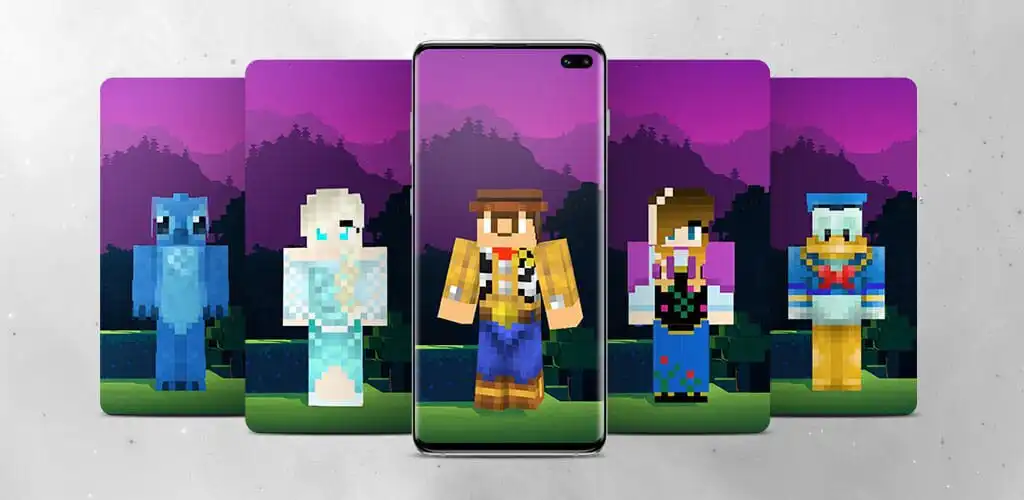 Play Disney Skin for Minecraft  and enjoy Disney Skin for Minecraft with UptoPlay