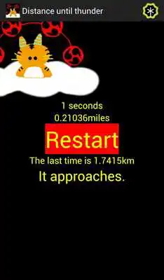 Play Distance until thunder