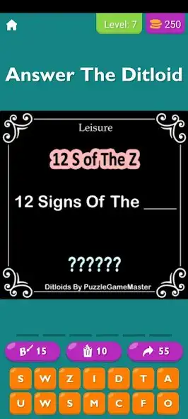 Play Ditloids - Word Puzzles Trivia  and enjoy Ditloids - Word Puzzles Trivia with UptoPlay
