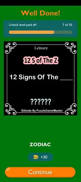 Play Ditloids - Word Puzzles Trivia as an online game Ditloids - Word Puzzles Trivia with UptoPlay